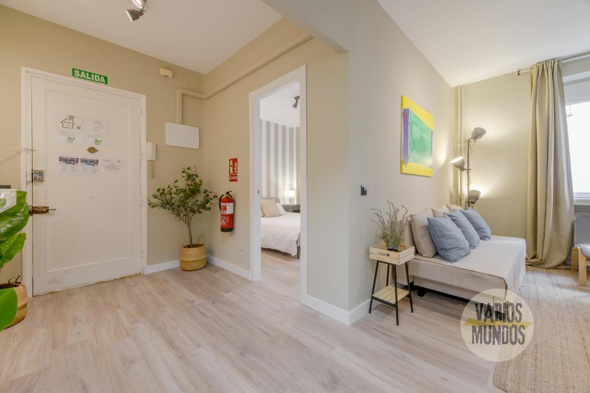 Practico Apt 7Pax En Calle Santa Ana Centro De マドリード エクステリア 写真