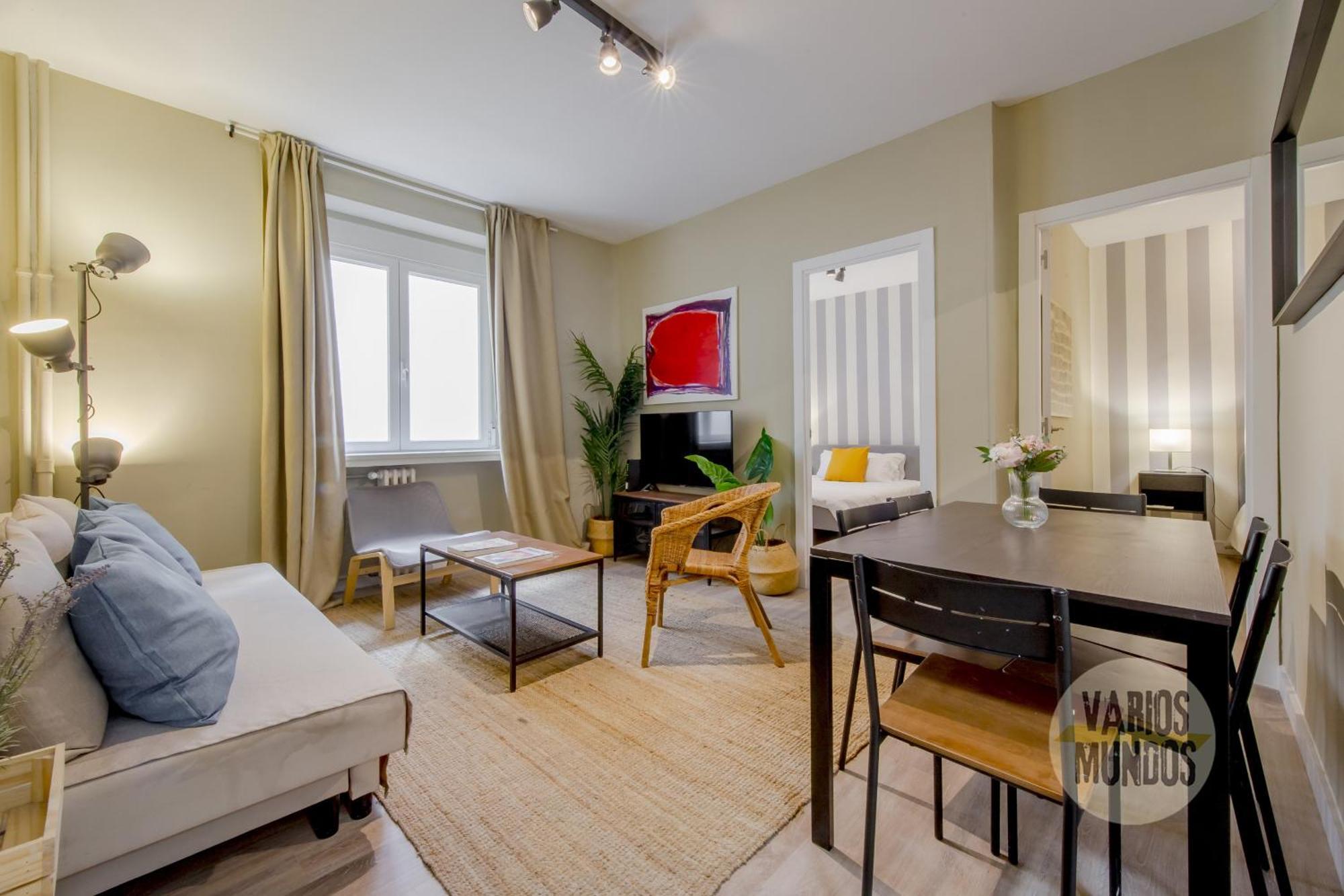 Practico Apt 7Pax En Calle Santa Ana Centro De マドリード エクステリア 写真