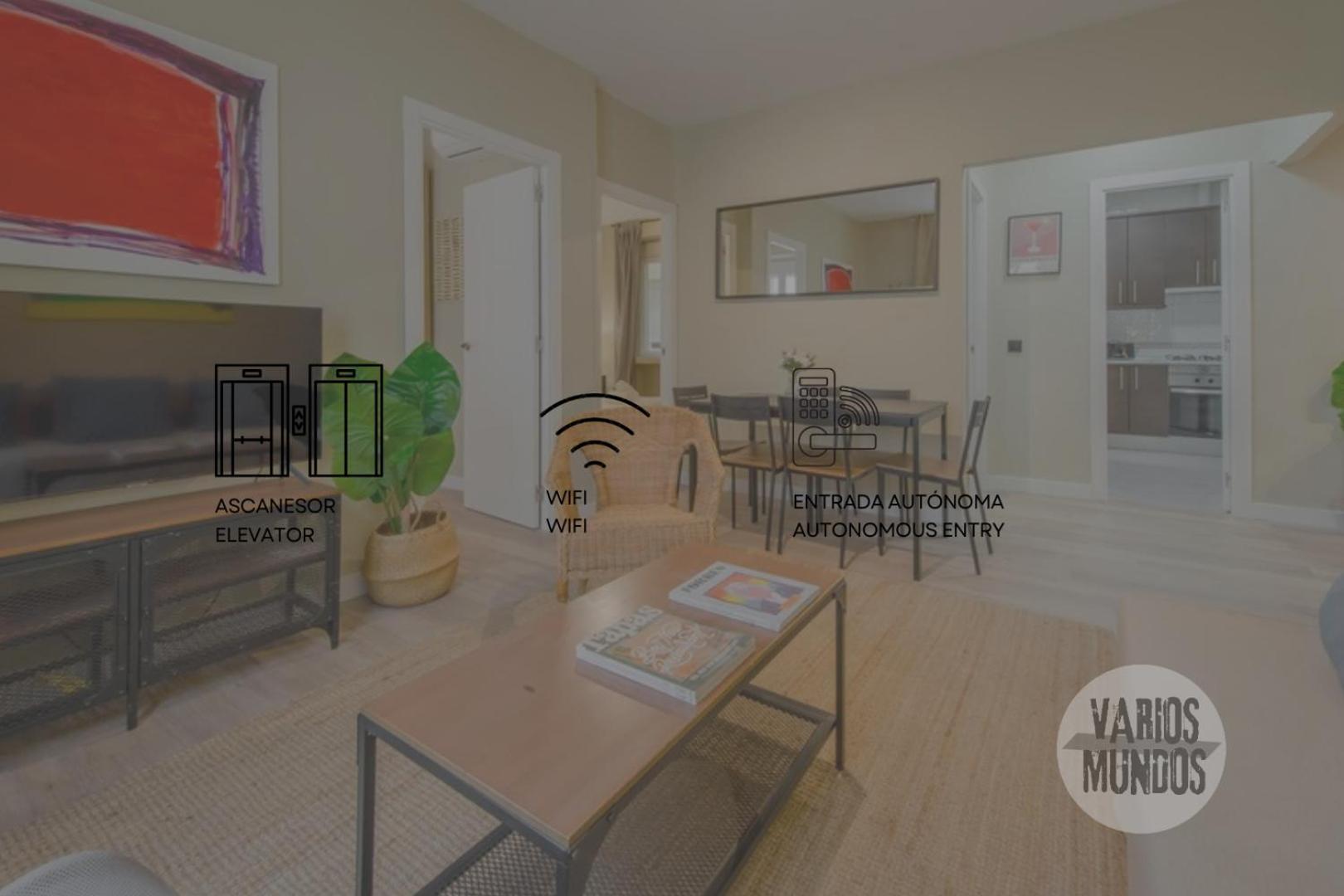 Practico Apt 7Pax En Calle Santa Ana Centro De マドリード エクステリア 写真